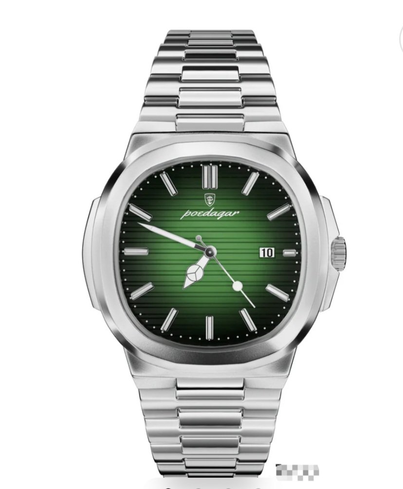 Poedagar Luxury Men's Stainless Steel Sports Watch - Image 4