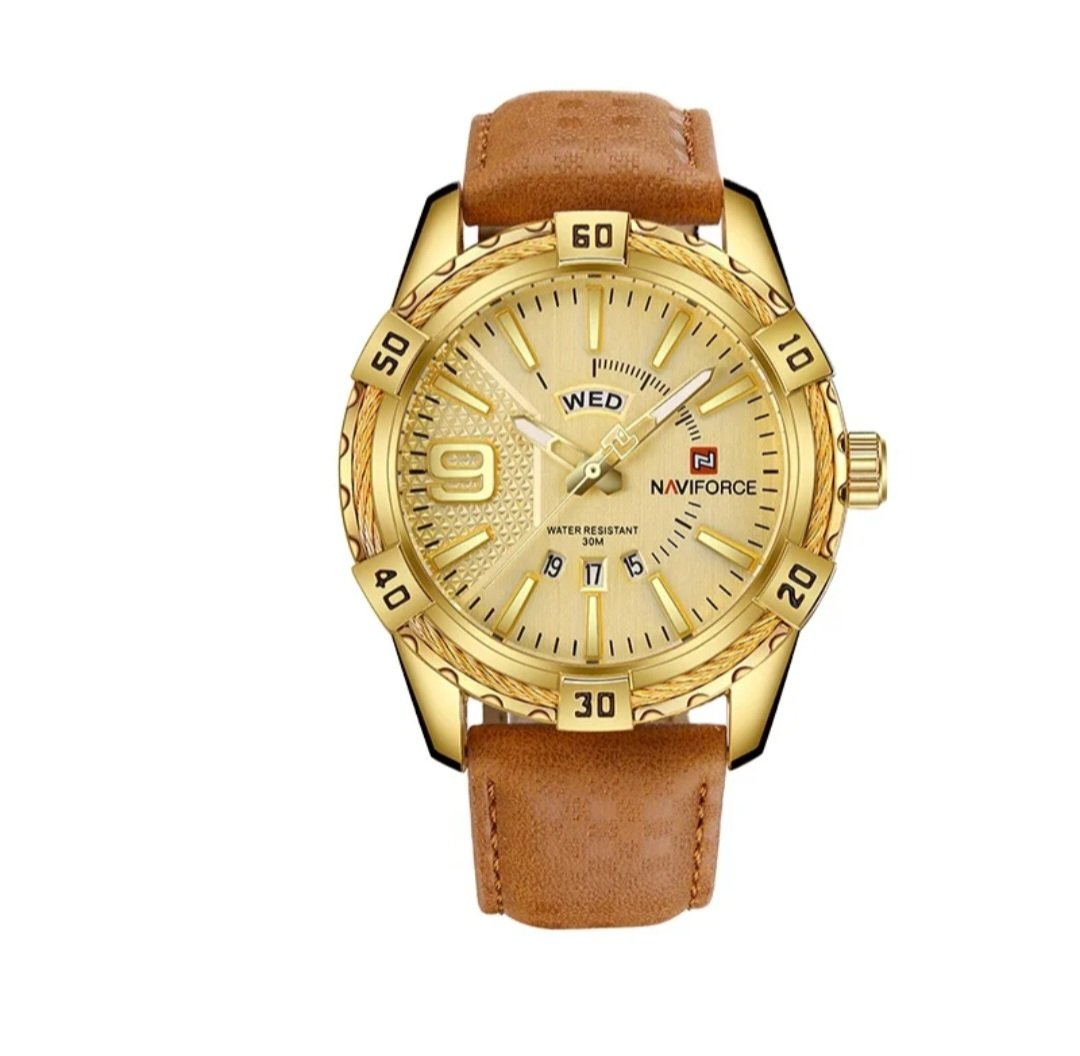 Naviforce Men's Leather Watch