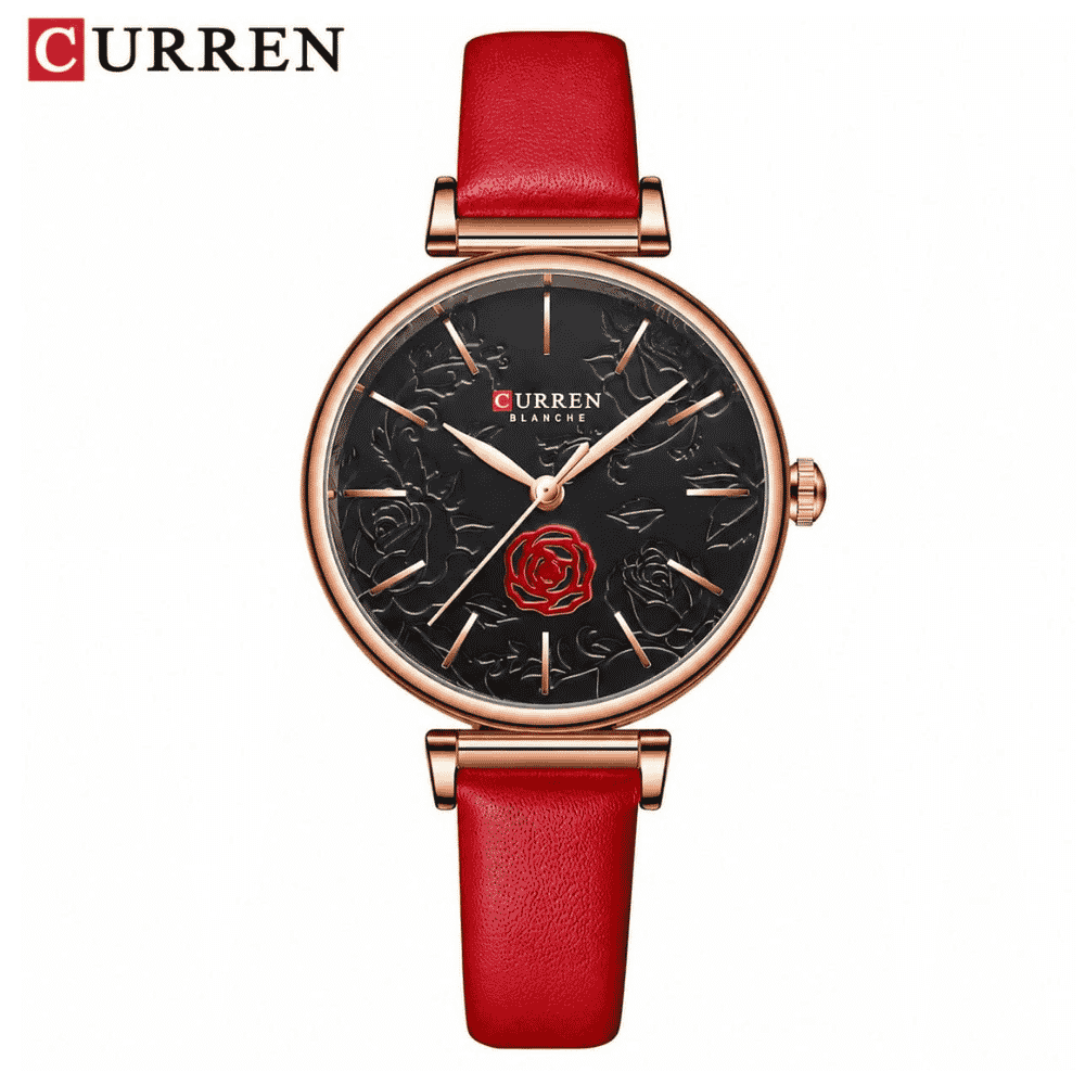 Curren Blanche Elegant Floral Quartz Watch