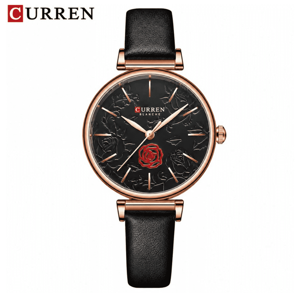 Curren Blanche Elegant Floral Quartz Watch - Image 2